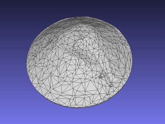 Topography of the Apollania tumulus